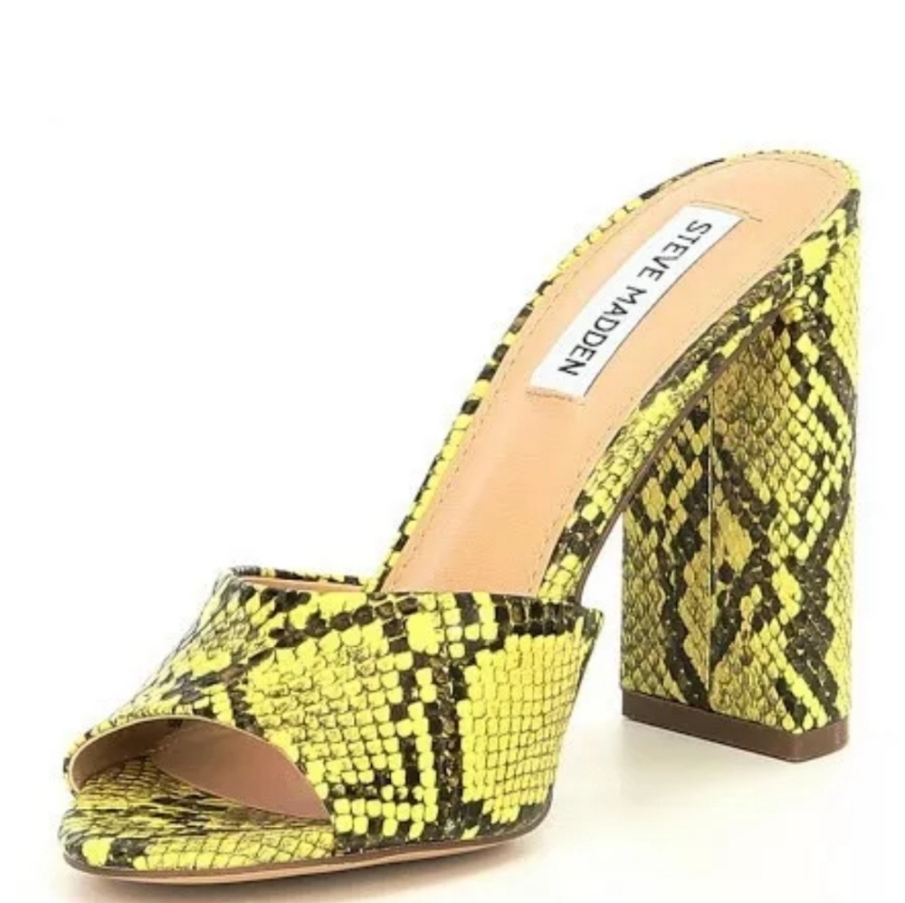 Steve Madden Snake Print Mules - image 4